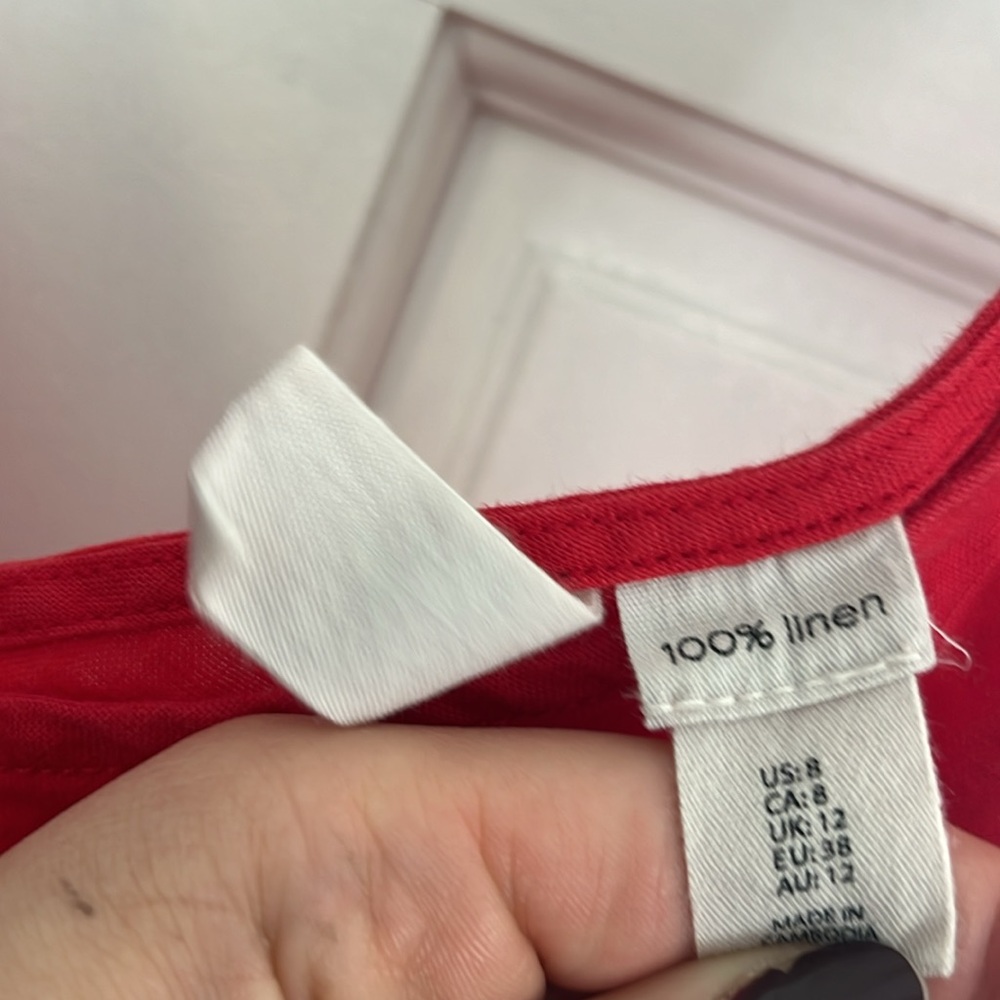 Joie Linen Dress - Picture 4 of 9